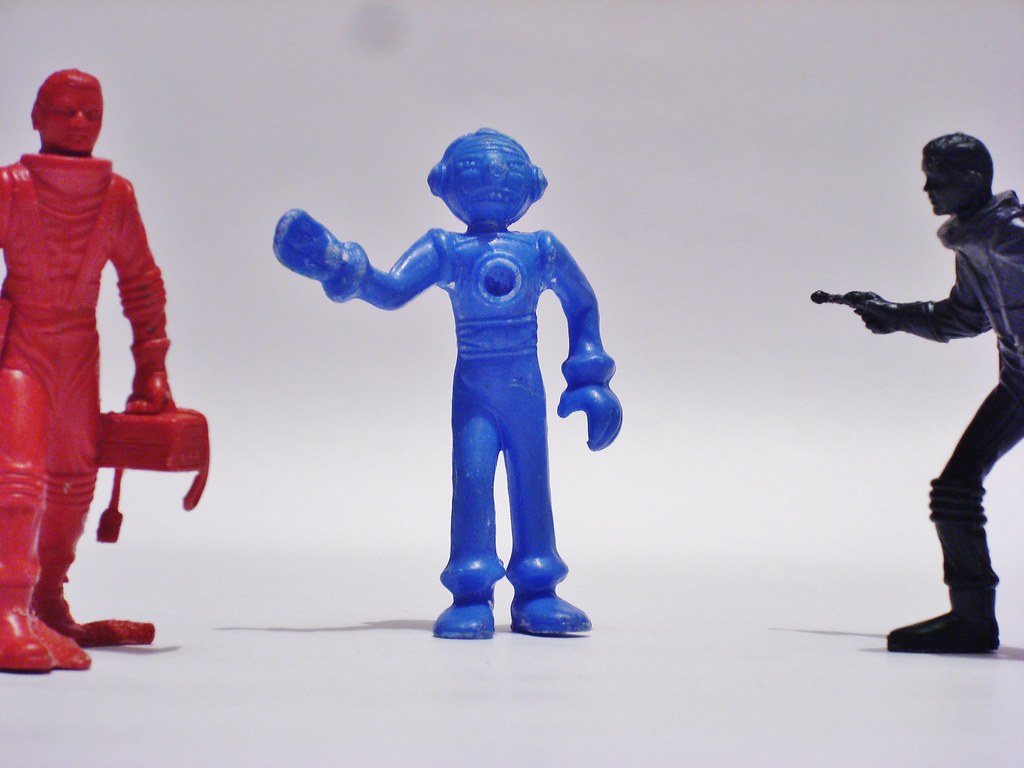 Marx Space Figures wolfman zizaña Flickr