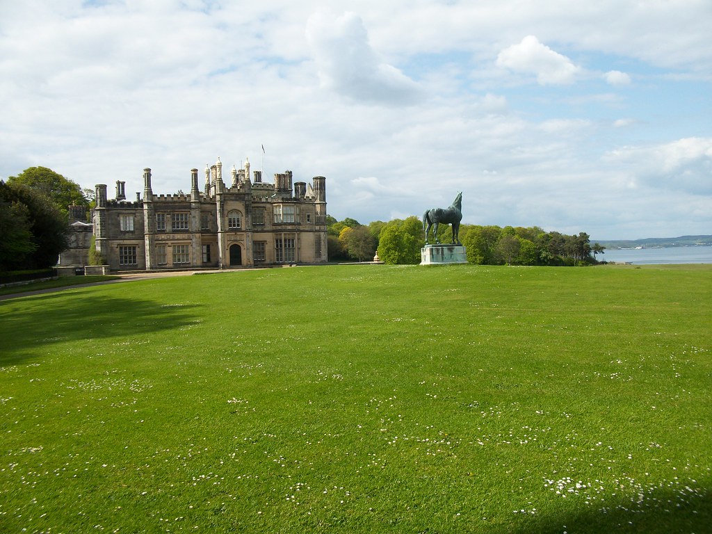 Das Dalmeny House an der Küste nördlich von Edinburgh Flickr