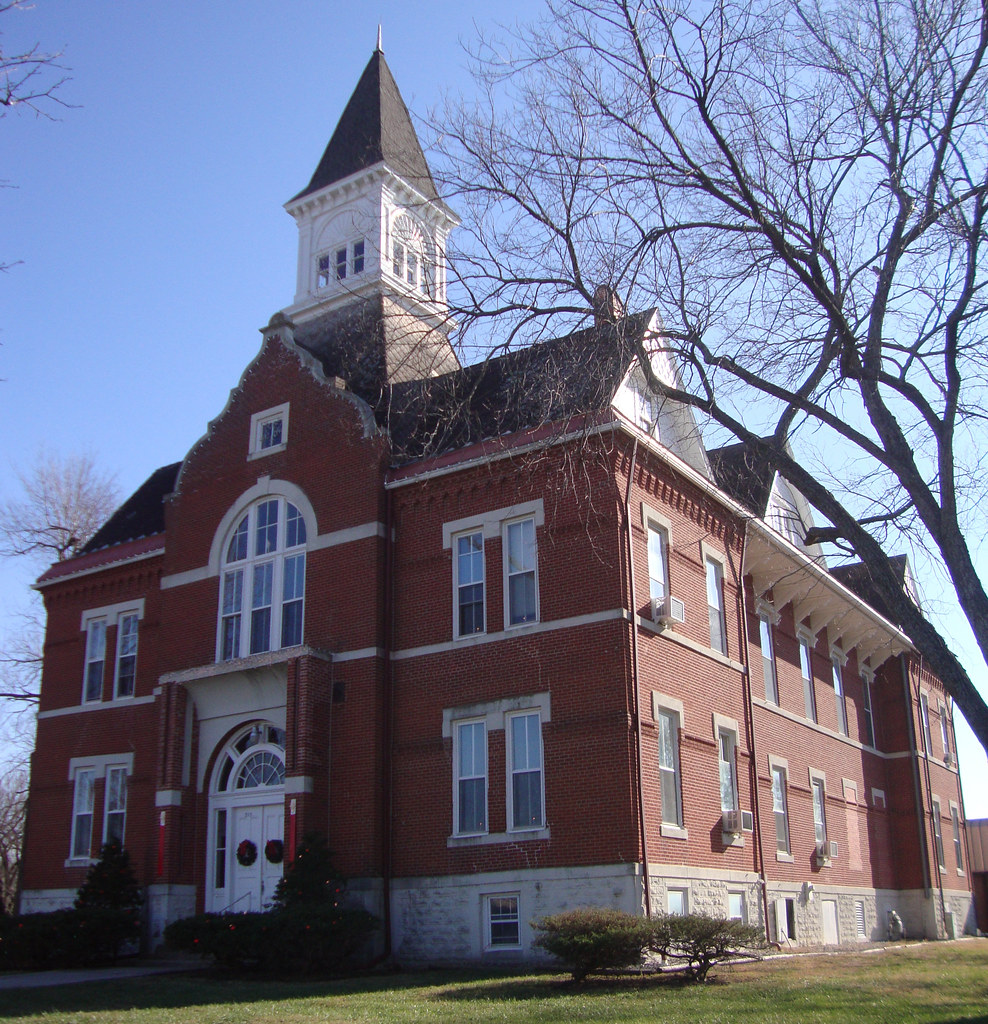 Linn County Courthouse (Mound City, Kansas) This structure… Flickr