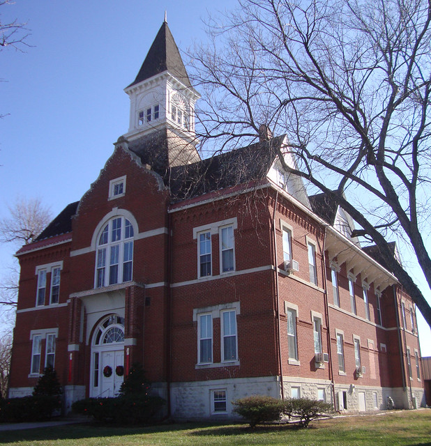 Linn County Courthouse (Mound City, Kansas) a photo on Flickriver