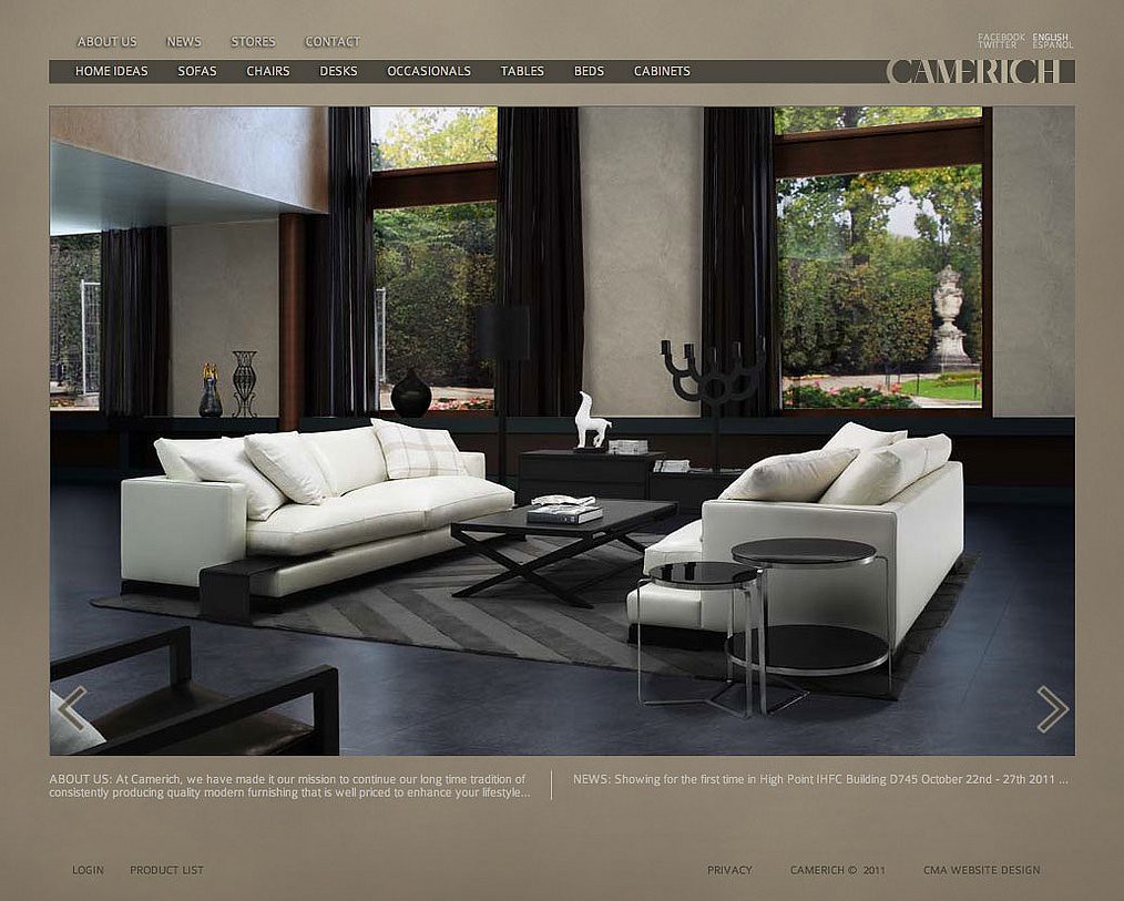 Camerich USA Furniture site Design Creative Media Alliance Flickr