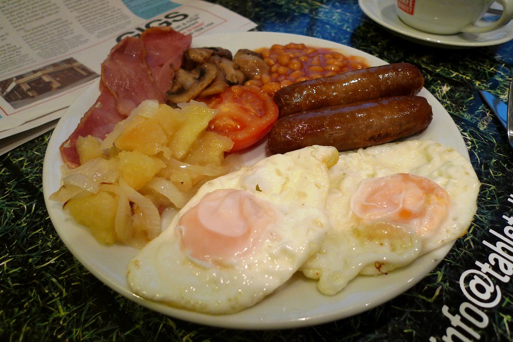 Bay Leaf Cafe, Fitzrovia, London This is their breakfast … Flickr