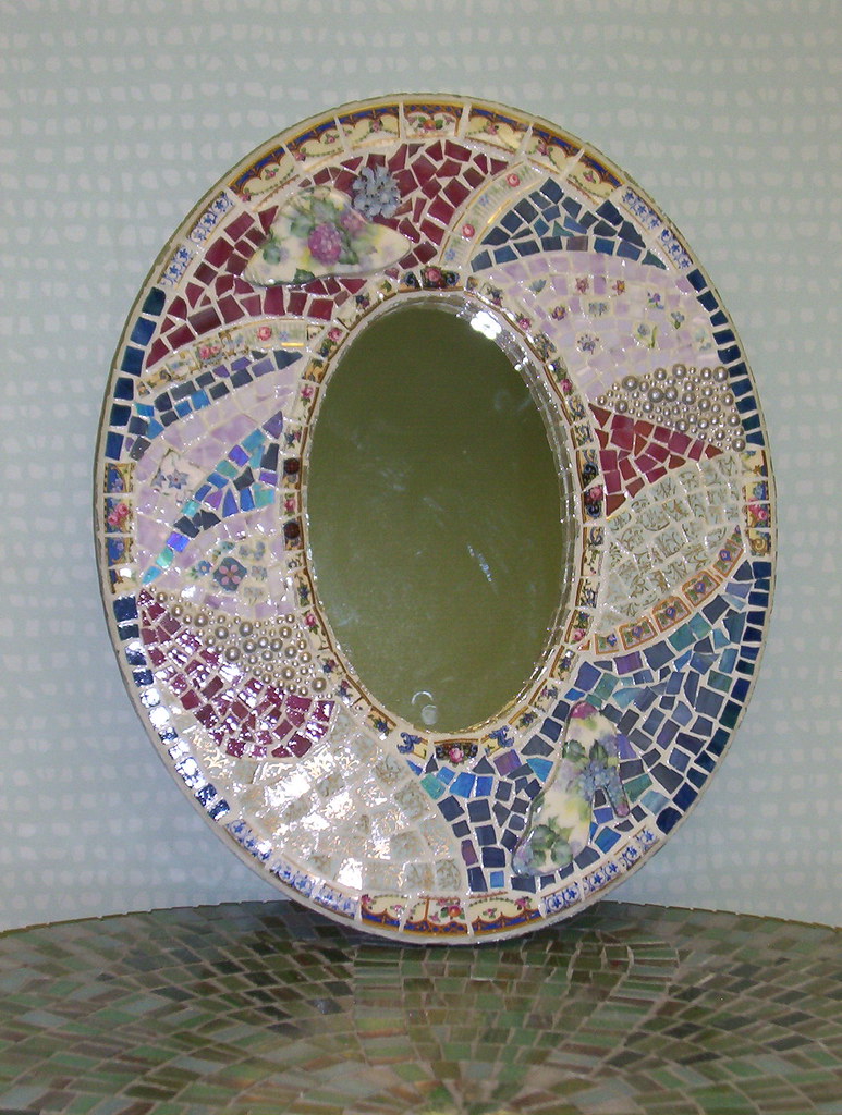 Mosaic Mirror Handmade mosaic mirror eleisia Flickr