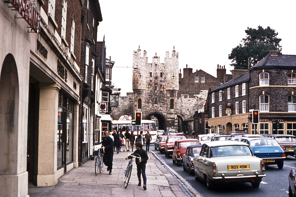 Blossom Street, York, September 1975 © David Rostance Al… Flickr