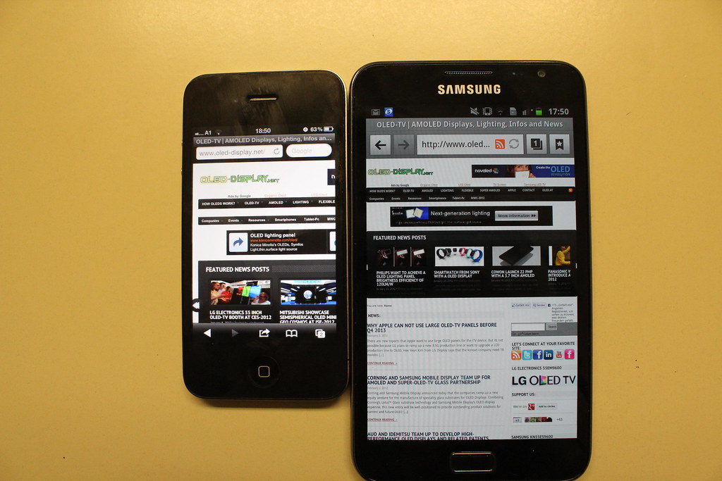 HDSuperAMOLED vs IPSLCD a photo on Flickriver