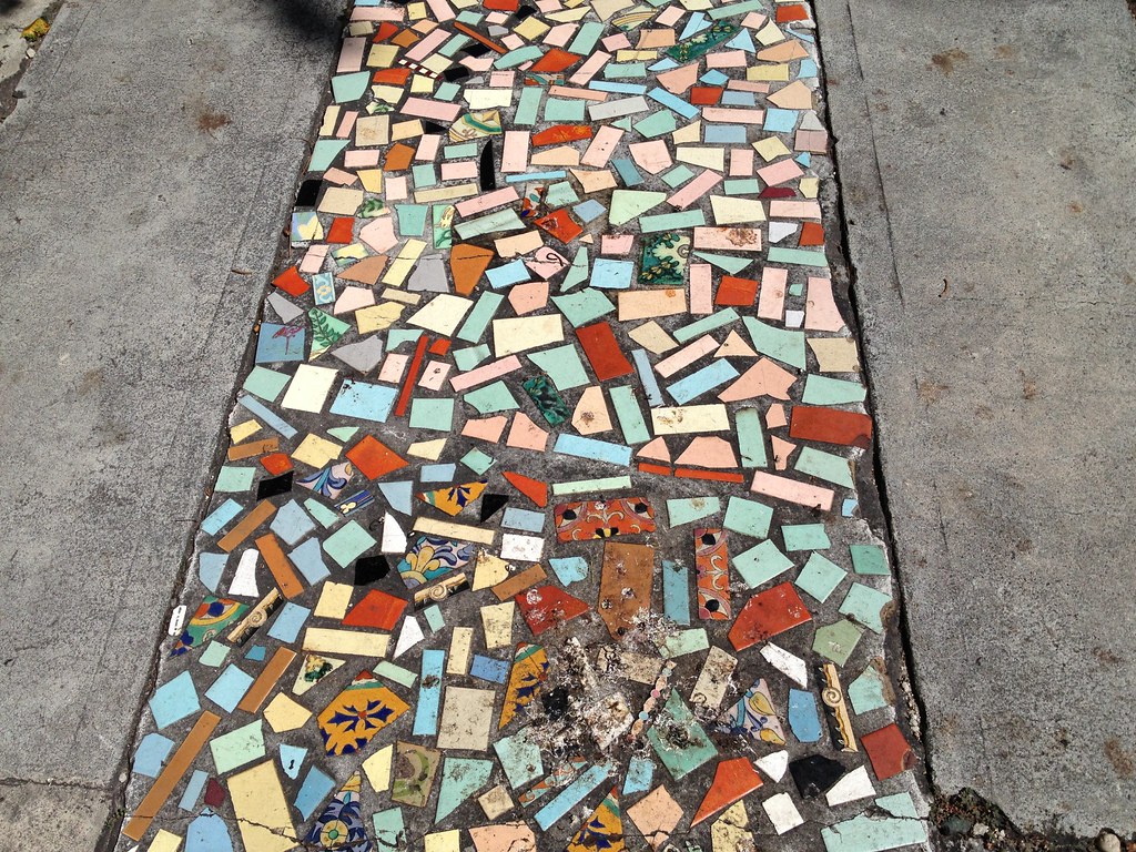 Cut Tile Mosaics Miami Beach Phillip Pessar Flickr