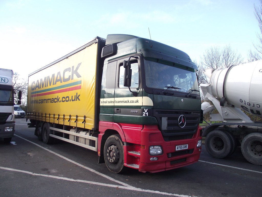 Cammack AY55GMX at Cartgate Picnic Area on 11th Jan 2012 mslrman