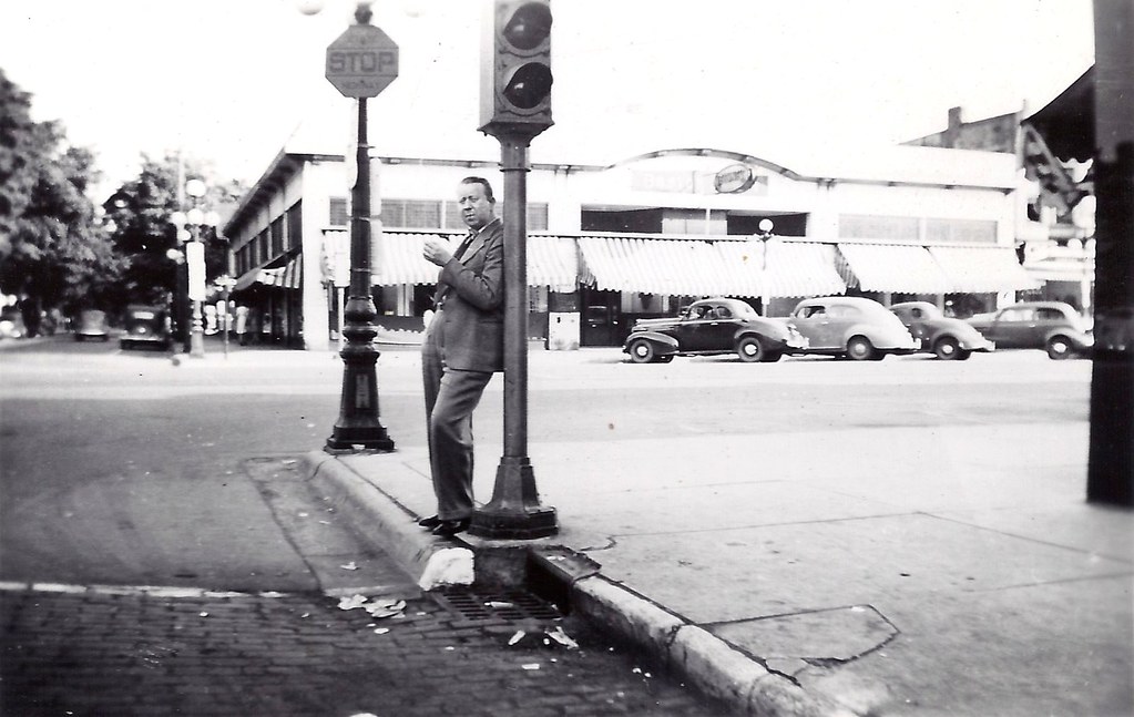 Street photography by J. M. Shafer Stamped on the back "J.… Flickr