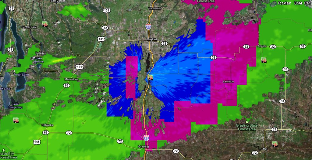 12/1/2011 335PM EST, North Michigan Radar Station www.fl… Flickr