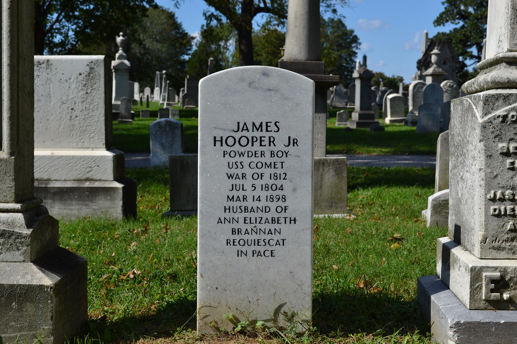 Powder Boy James Hooper, Jr. 18041898, Green Mount Cemete… Flickr
