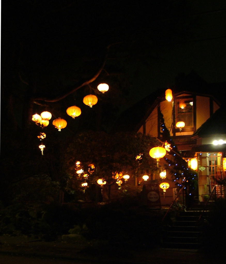 DSCF2043 Zen Dog's Chinese Lanterns Zen Dog Tea House Gall… Flickr