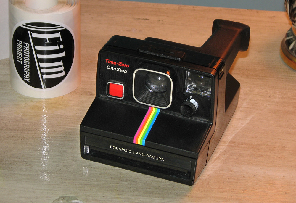 Polaroid Time Zero One Step SX70 camera The 1981 Time Zer… Flickr