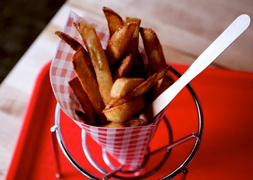 Fries Belgian Fries, Ottomanelli's Burgers, Woodside, NYC.… Flickr