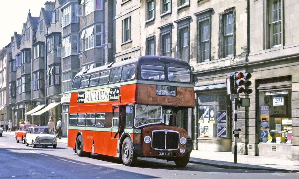 City of Oxford Motor Services 341 341TJO 1964 AEC Renown … Flickr