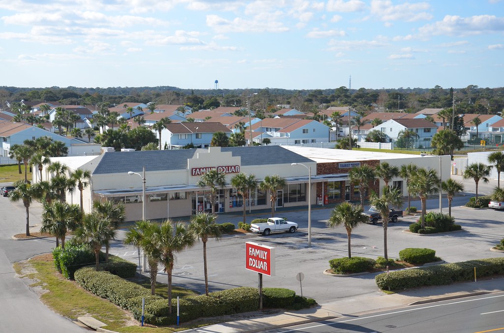 Family Dollar The view out the front of our room, not faci… Flickr