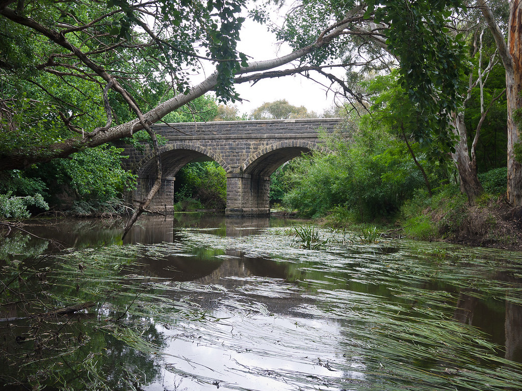 Moorabool River bridge, Batesford Former Ballarat Road bri… Flickr