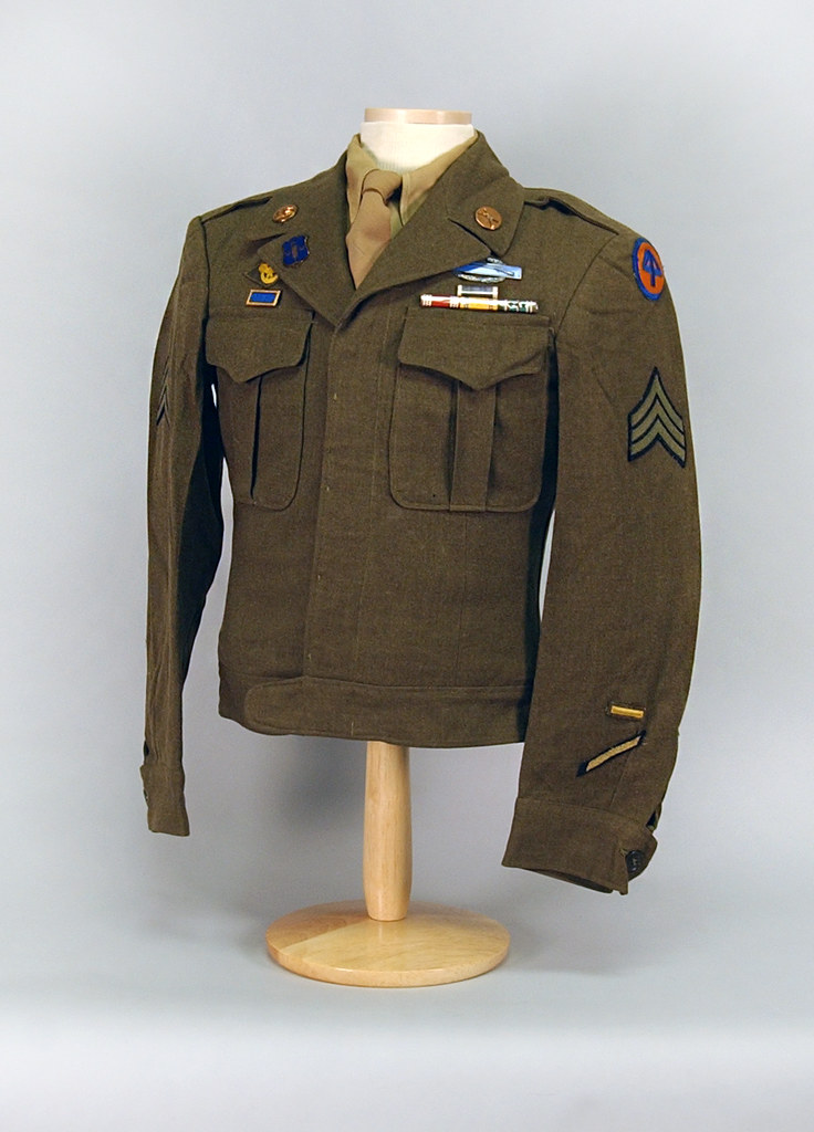 Museum 7 This is an “Ike Jacket” which was worn by Sgt. Er… Flickr