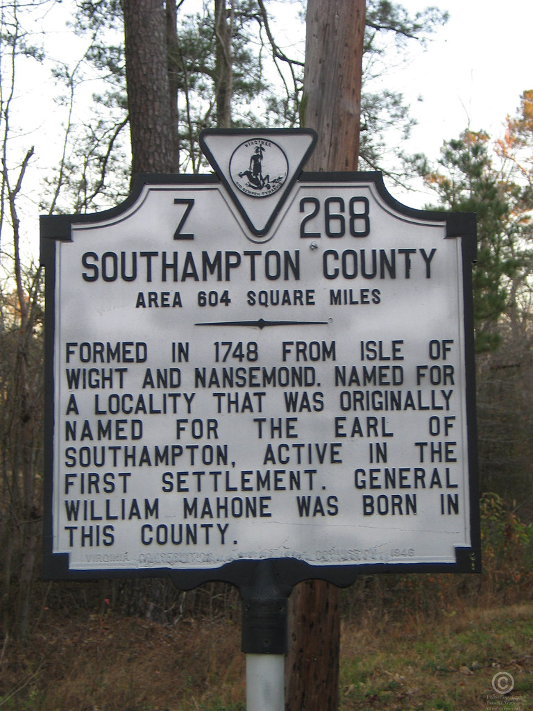 VAZ268 Southampton County SOUTHAMPTON COUNTY Area 604 Squ… Flickr