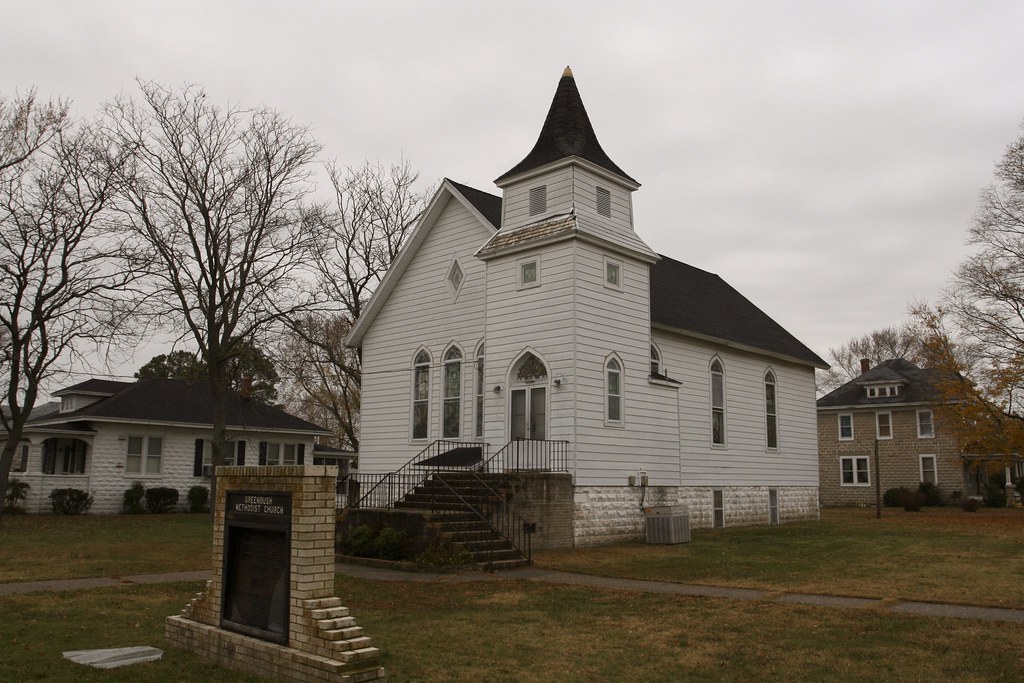 Greenbush United Methodist Church Greenbush is a tiny rail… Flickr