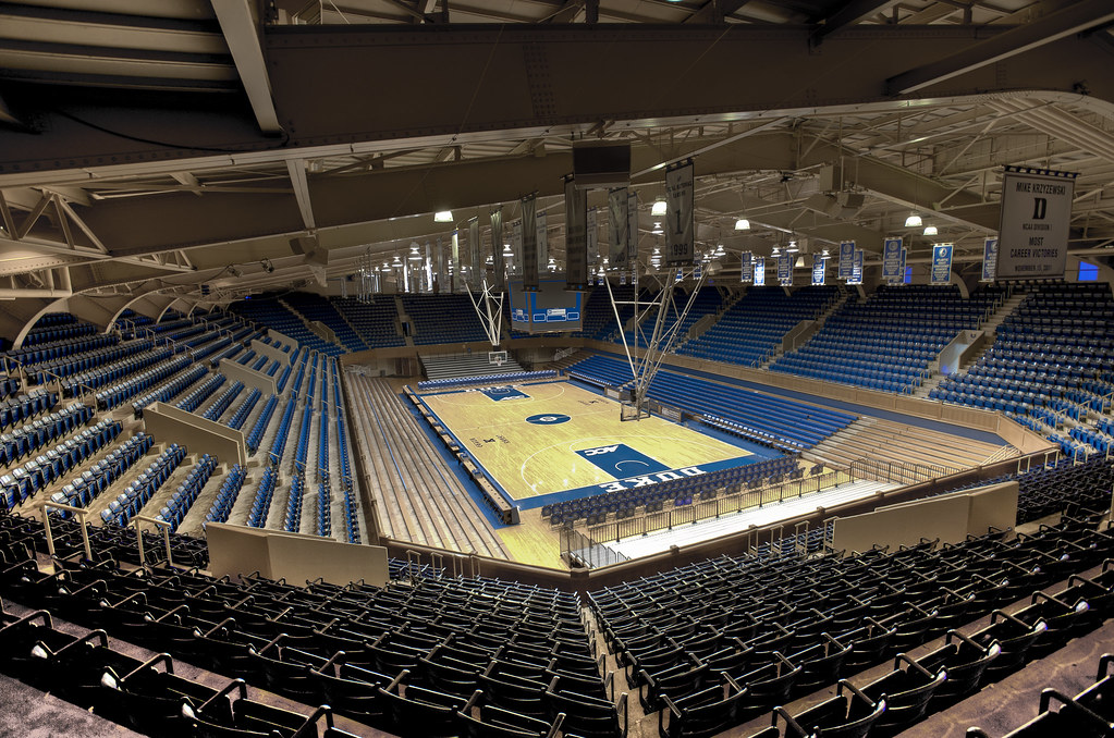 Our House HDR Cameron Indoor Stadium at Duke University