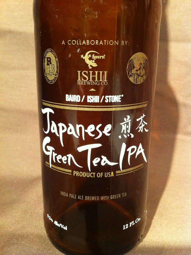 Baird / Ishii / Stone Japanese Green Tea IPA beeradvocate.… Flickr