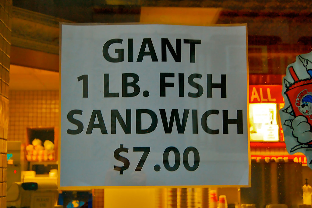 Downtown Pittsburgh Giant Fish Sandwich Downtown Pittsbu… Flickr