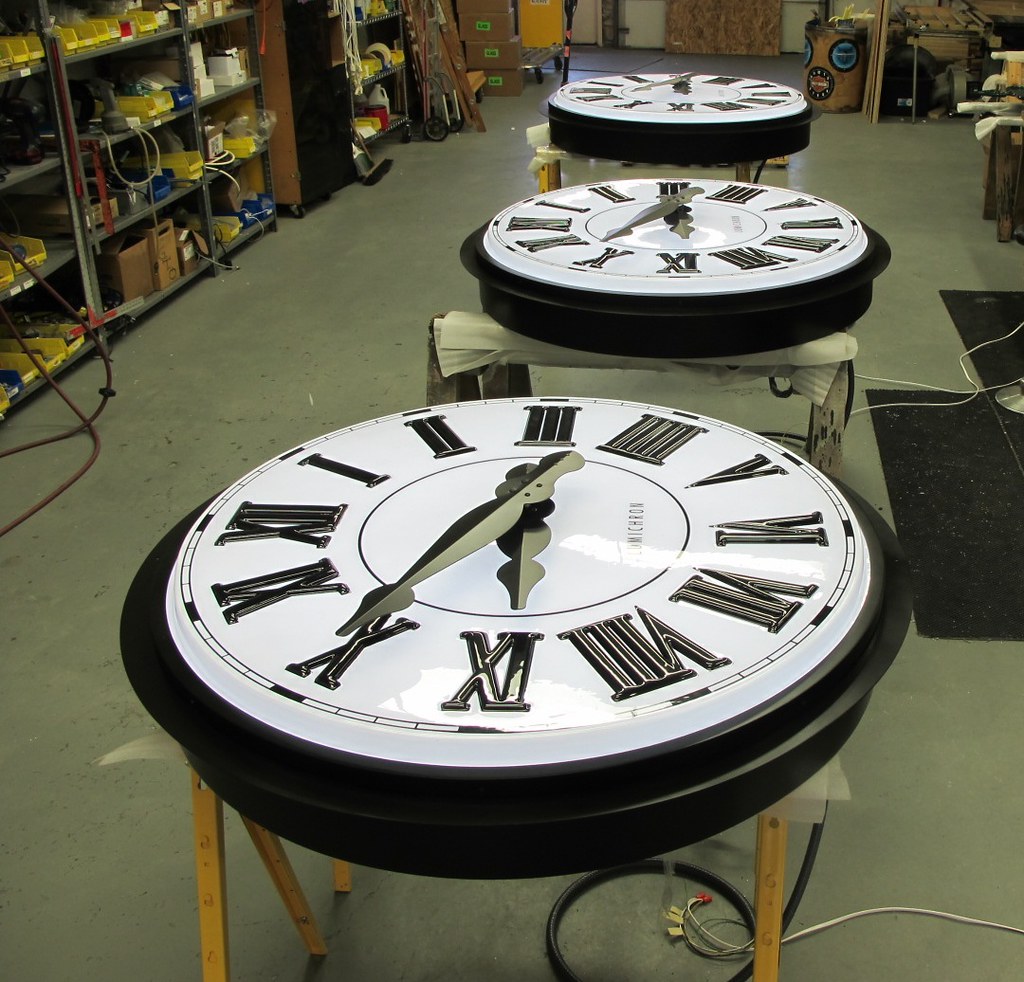 .Tower Clocks, Back Lit, Outdoor, Lumichron . Lumichron Flickr