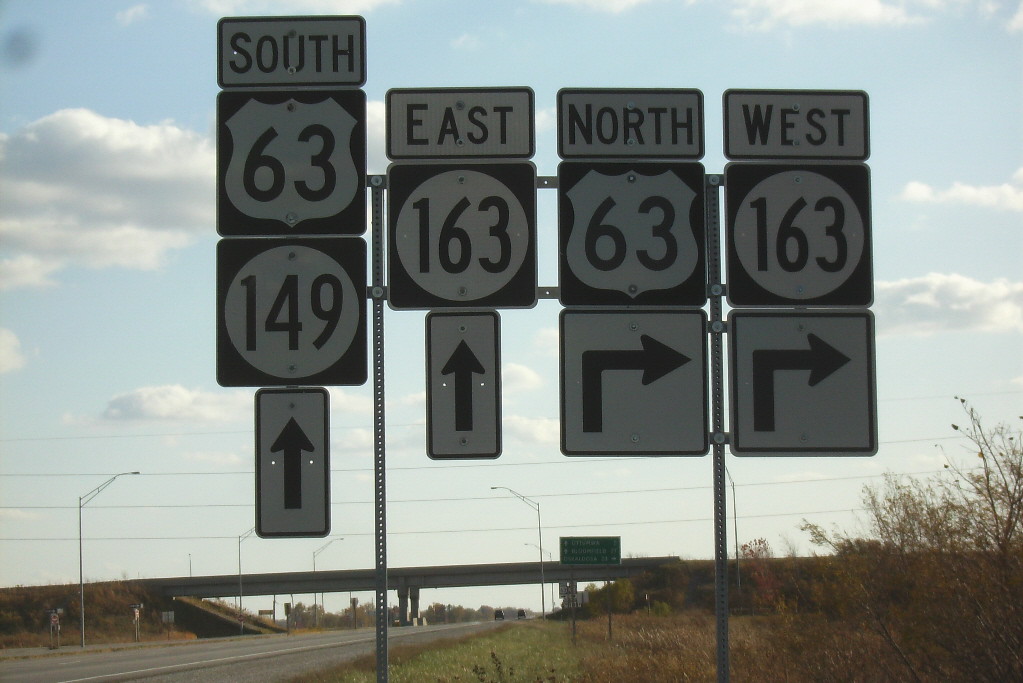 Four directions in Ottumwa The extension of IA 163 in late… Flickr