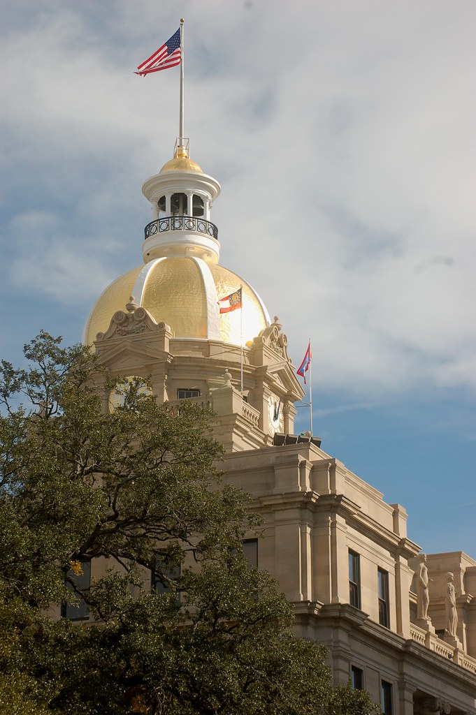 City Hall, Savannah City Hall near the river in downtown… Flickr