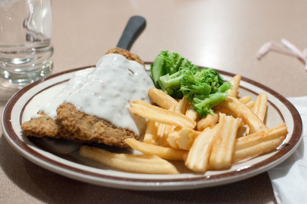 Country Fried Steak 10.79 at Denny's Denny's in
