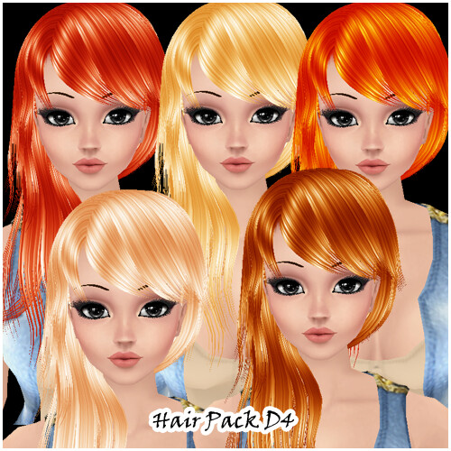 Hair Pack D4 Pack D4 contains 5 natural high quality hair … Flickr