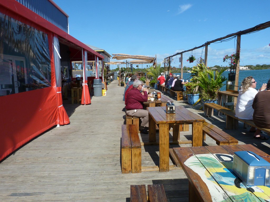 dolphin view restaurant, new smyrna beach fl Rusty Clark 100K