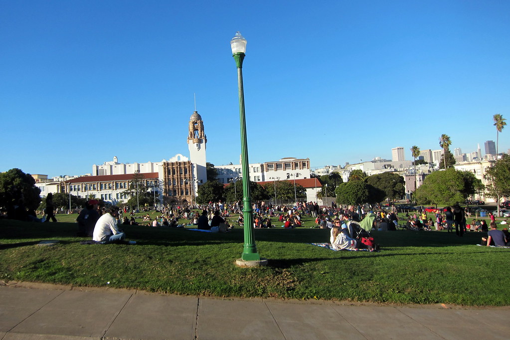 San Francisco Mission District Dolores Park a photo on Flickriver