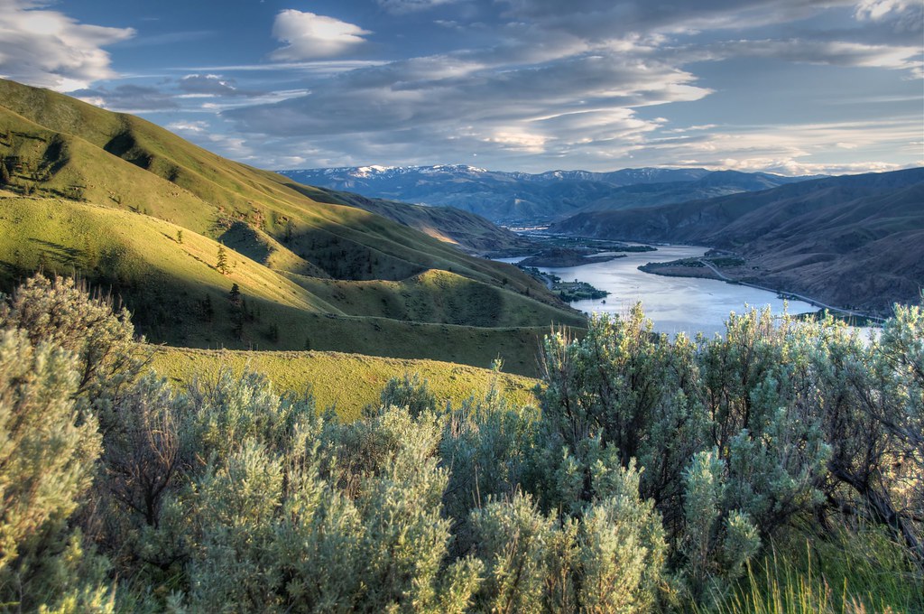 Badger Mountain and Lake Entiat Orondo, Washington May 2… Flickr