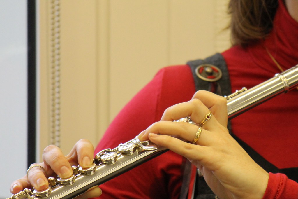 Flûte alors Concert de flûte traversière, médiathèque de C… Flickr