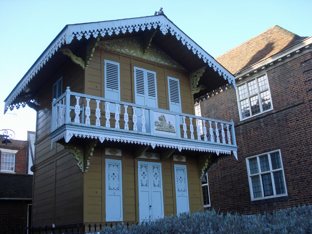 Dickens Chalet, Rochester In this Alpine prefab, Charles D… Flickr