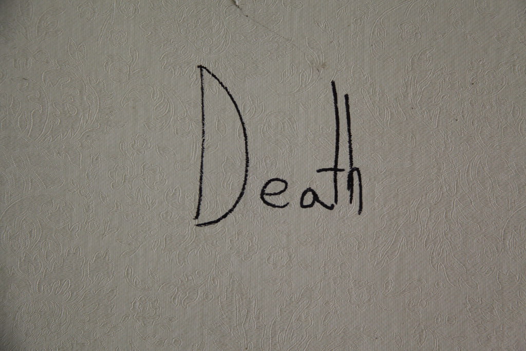 Death graffiti This house featured some very unusual graff… Flickr