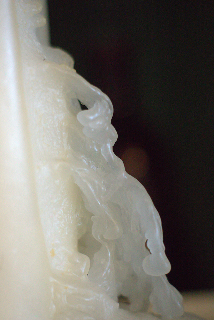 Melted Candle Wax Candle wax that had melted while the can… Flickr