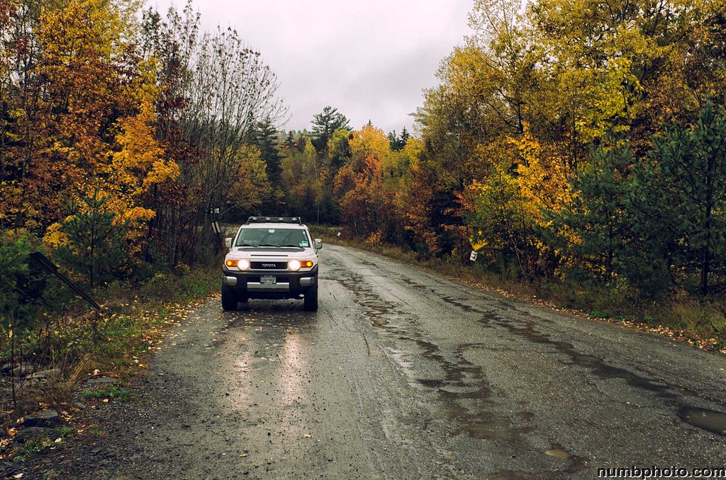 Driving the Golden Road, Millinocket, Maine, ME, USA (Fall… Flickr