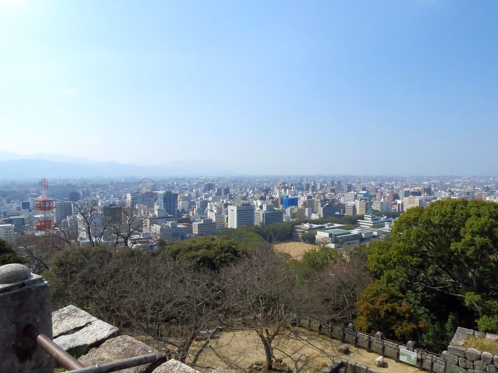Matsuyama Taken from Matsuyama Castle redlegsfan21 Flickr
