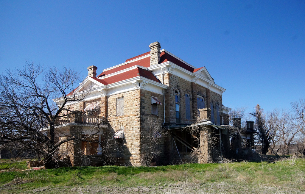 Stonewall County Courthouse (former) Rayner, Texas Built … Flickr