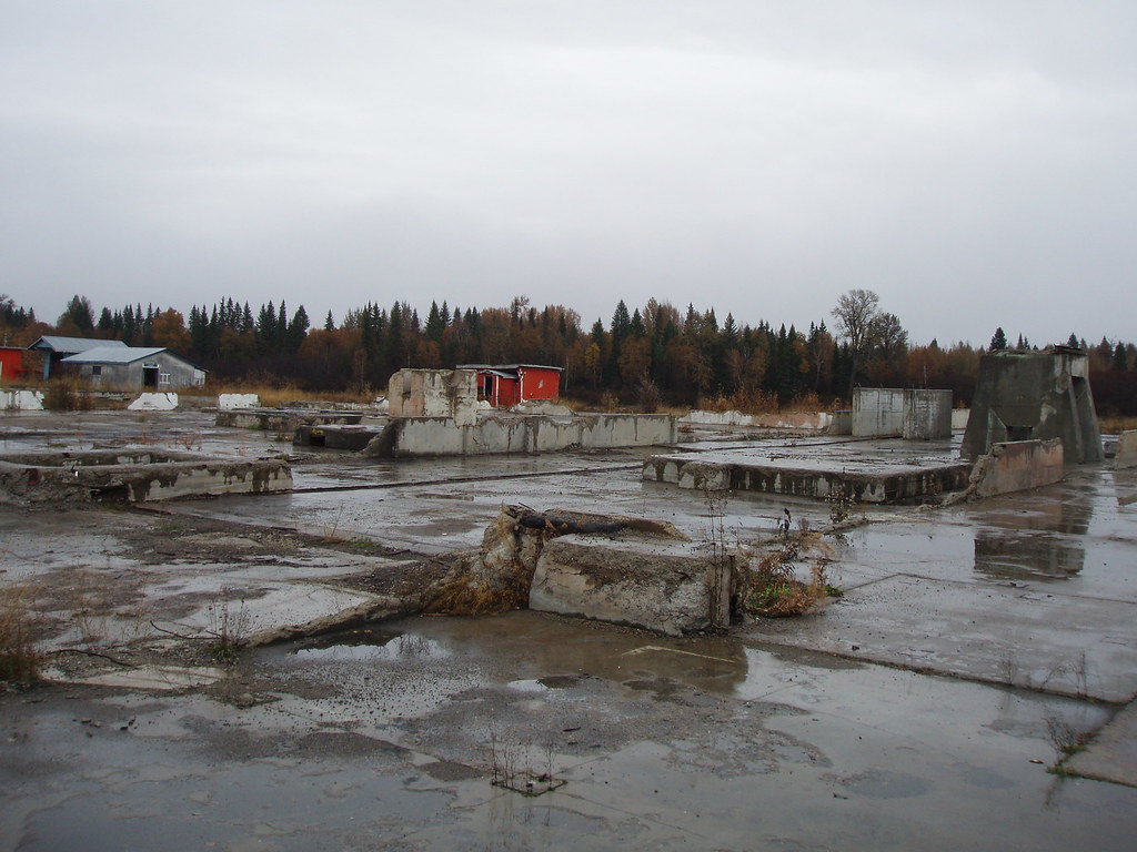 Dryer foundations Upper Fraser, BC October 2009 gravegirl Flickr