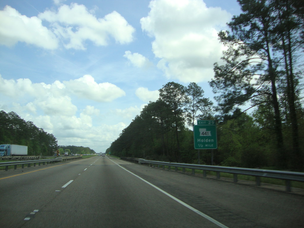 DSC09344 Interstate 12 East approaching Exit 29 LA 441 … Flickr