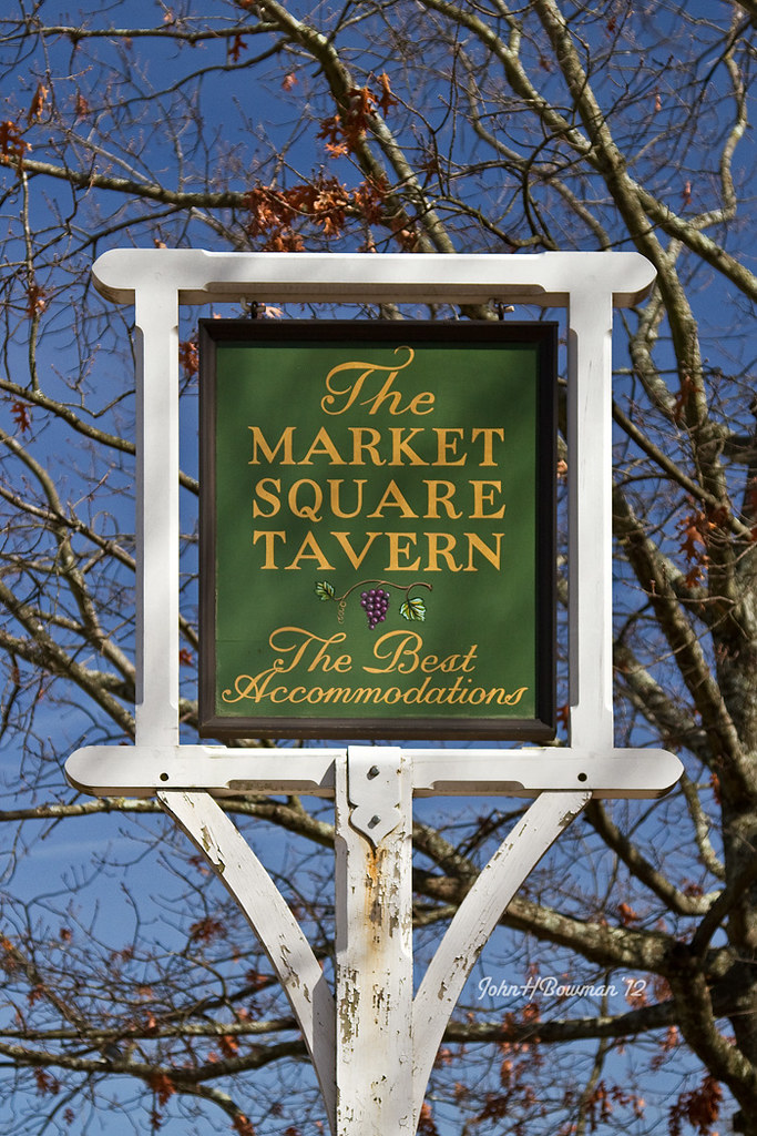 Williamsburg Tavern Signs Market Square Sunday and Monda… Flickr