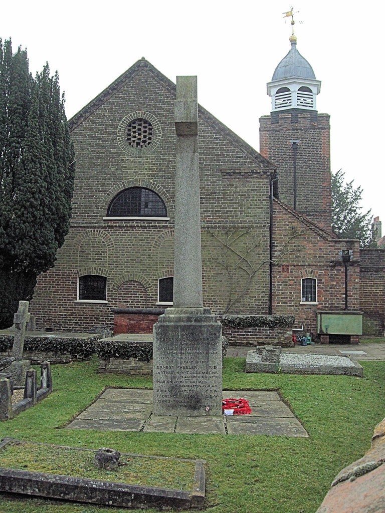 War Memorial, St Peter's Churchyard, Petersham London Flickr