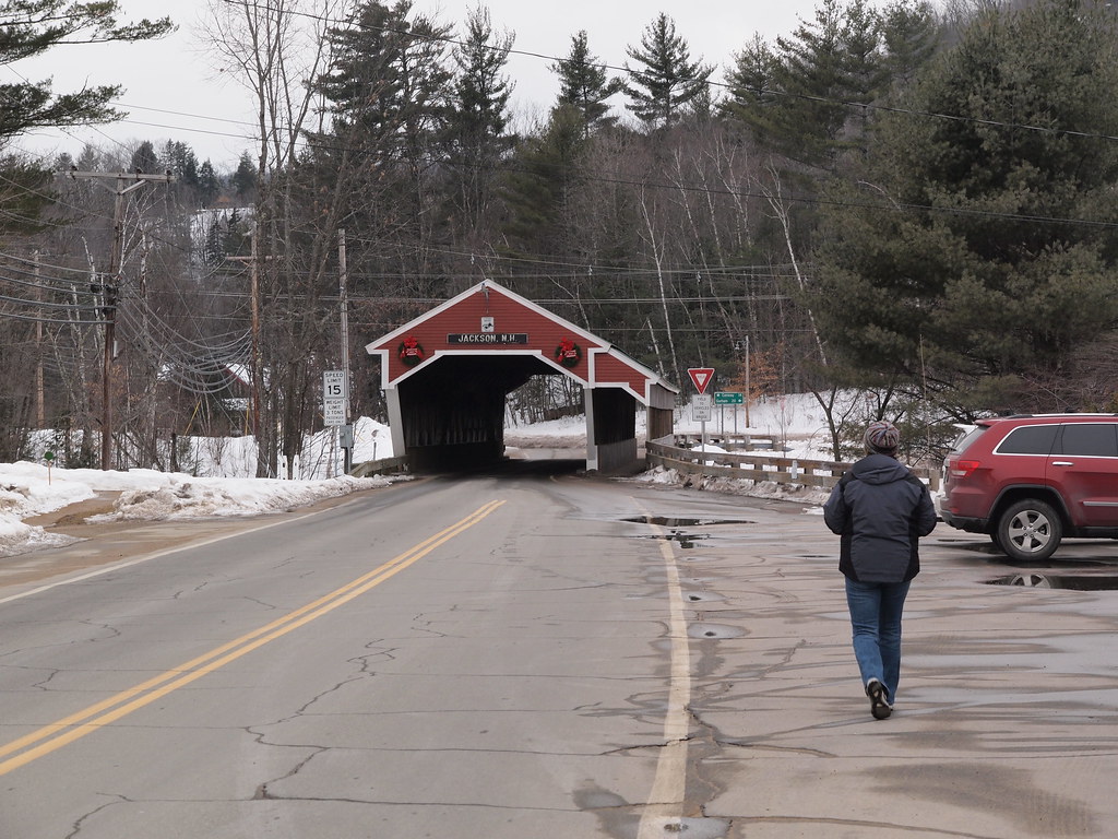 Jackson, NH, Covered Bridge Built in 1876 built by Charles… Flickr