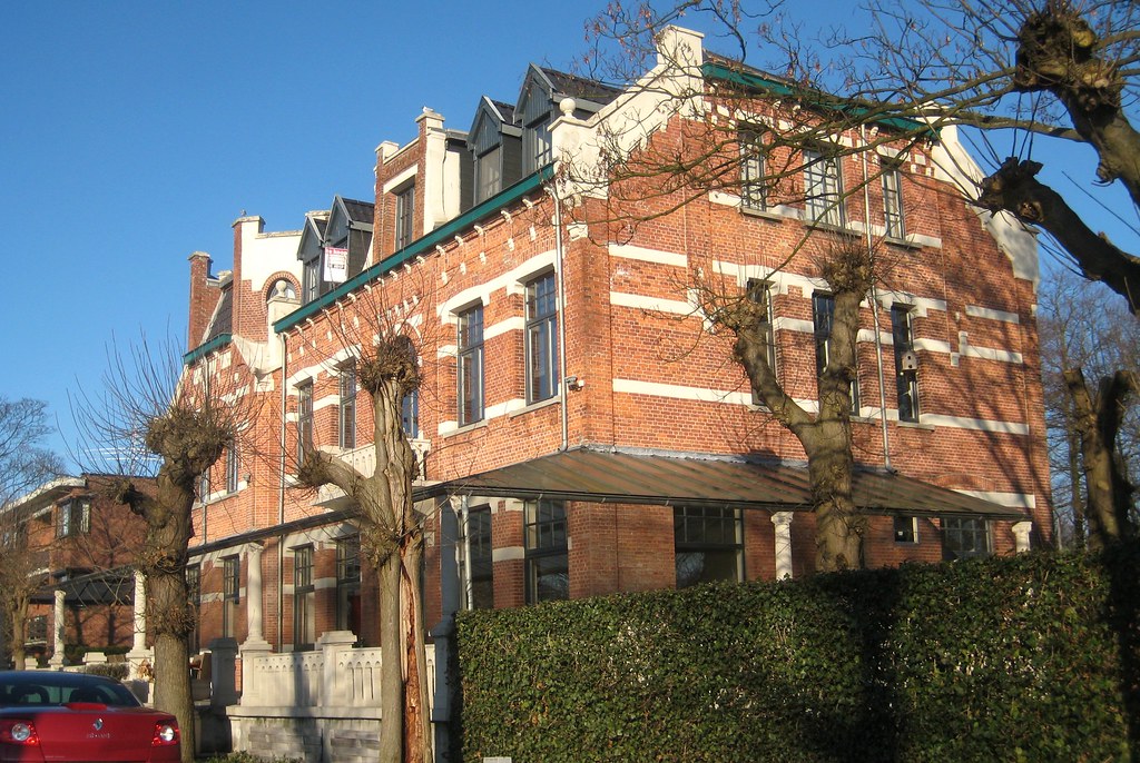 Hotel Westende, Schoten Tussen 1863 en 1874 werd het kanaa… Flickr