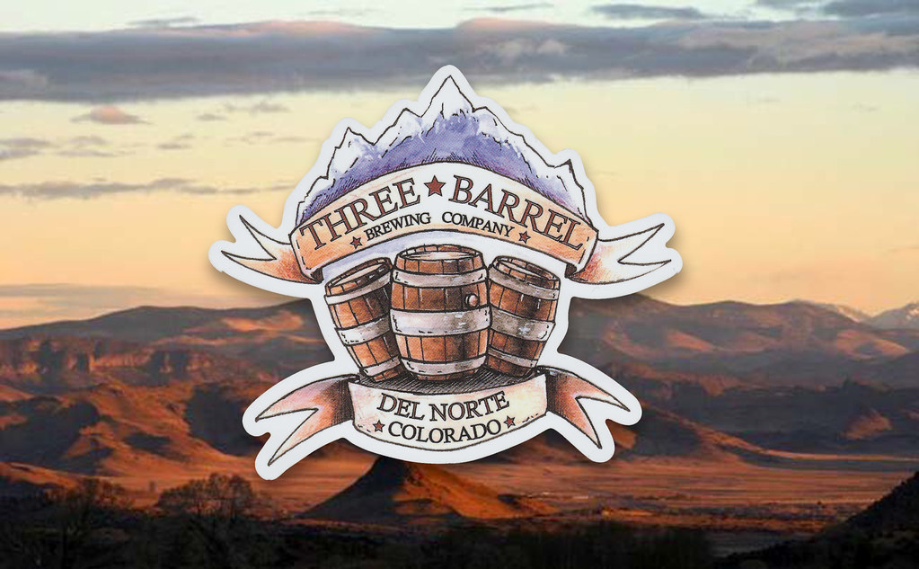 Three Barrel Brewing Company Stickers Flickr