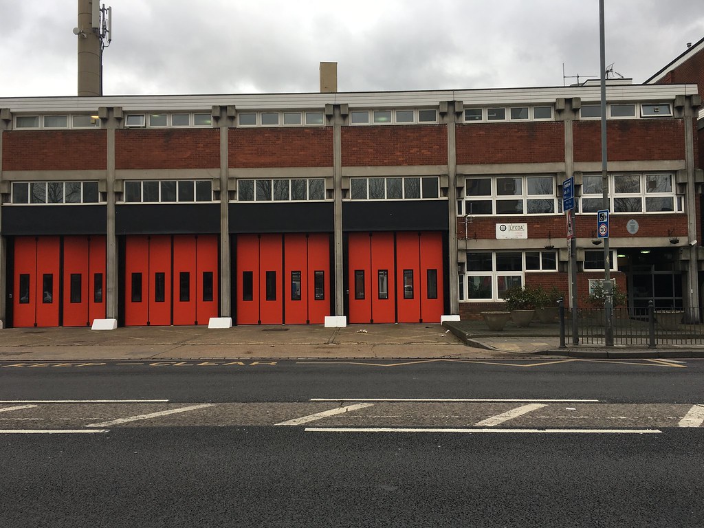 Poplar Fire Station COPYRIGHT BY D PERRY Photo man 1965 Flickr