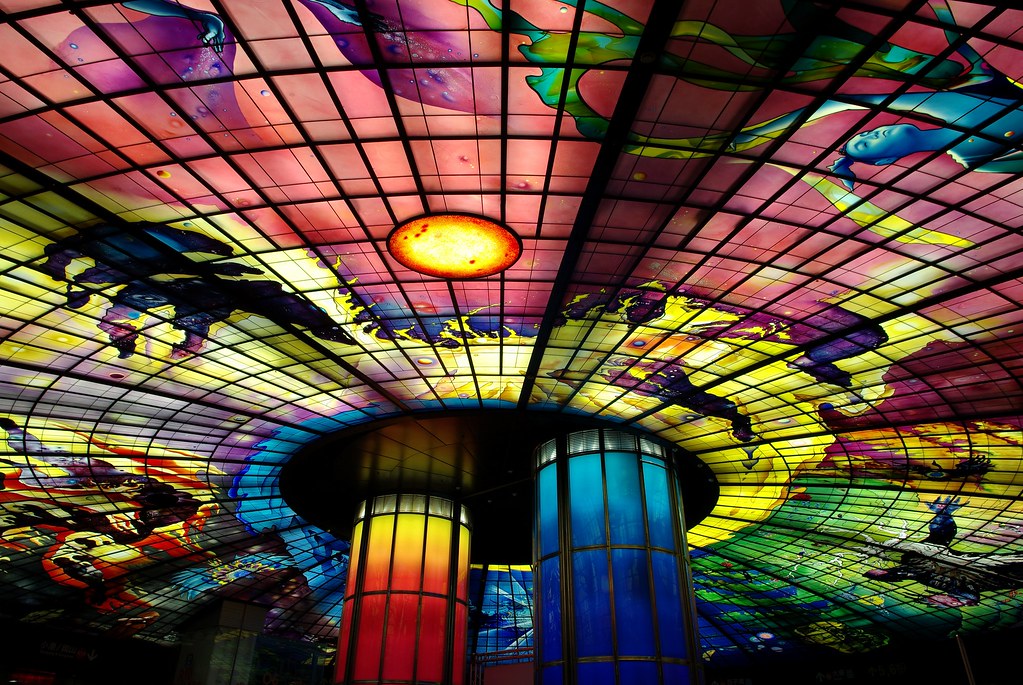 Dome of Light, Formosa Blvd MRT, Kaohsiungm, Taiwan Flickr